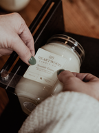Black Pumpkin | 12 oz Hand-Poured Soy Candle | Seasonal Candles