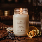 Speakeasy | 16oz Mason Jar Soy Wax Candle | Clean Burning
