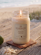 Sugarpine | Mason Jar Soy Wax Candle | Clean Burning