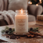 Christmas Magic | 16oz Mason Jar Soy Wax Candle | Clean Burning