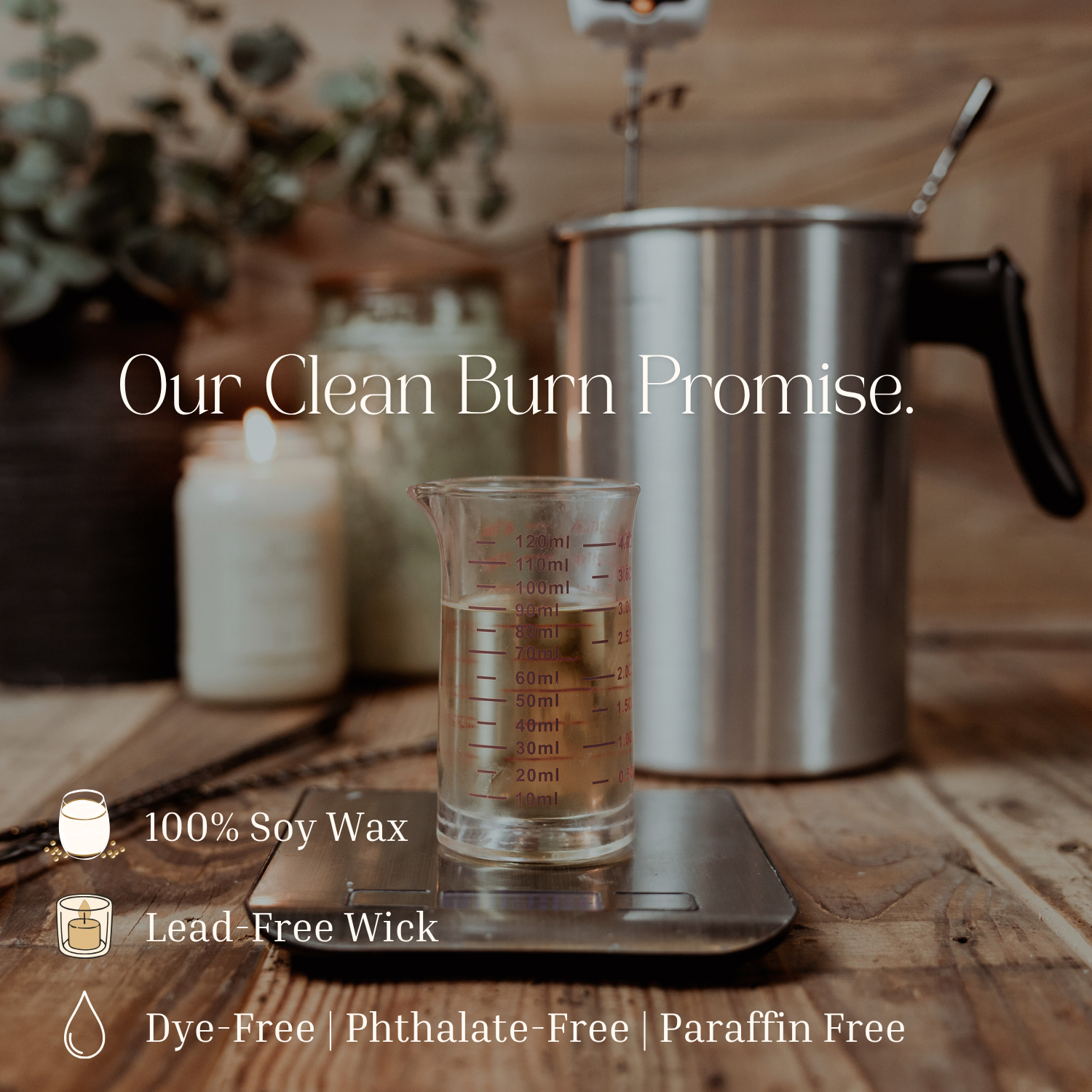 Gingerbread House | 16oz Mason Jar Soy Wax Candle | Clean Burning