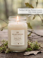 Ozark Trails | Mason Jar Soy Wax Candle | Clean Burning