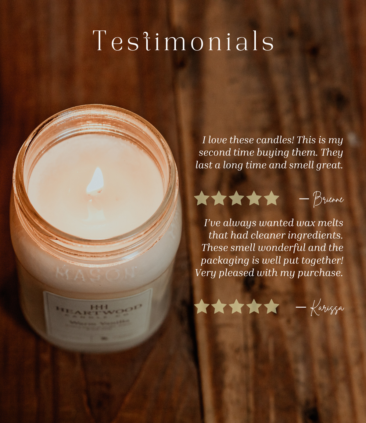The Reserve Bundle of 3 | Soy Wax Clean Burning