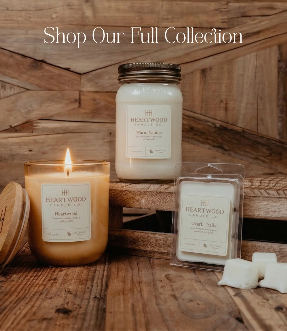 The Reserve Bundle of 3 | Soy Wax Clean Burning