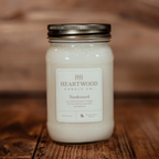 Sunkissed | 16oz Mason Jar Soy Wax Candle | Clean Burning