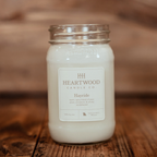 Hayride| 16oz Mason Jar Soy Wax Candle | Clean Burning