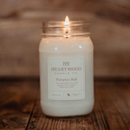 Pumpkin Roll fall candle made with hand-poured soy wax